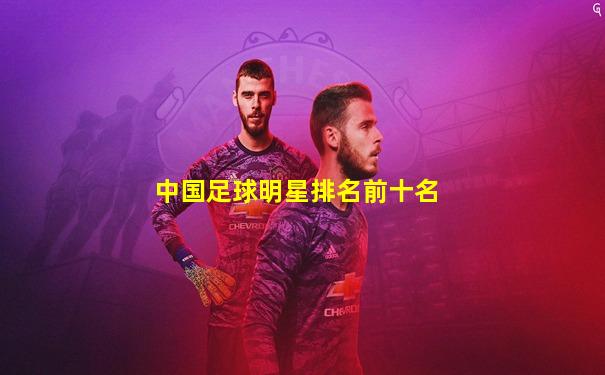 中国足球明星排名前十名
